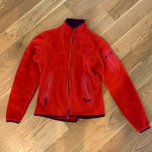 Red Arc’teryx Fleece Jacket, small